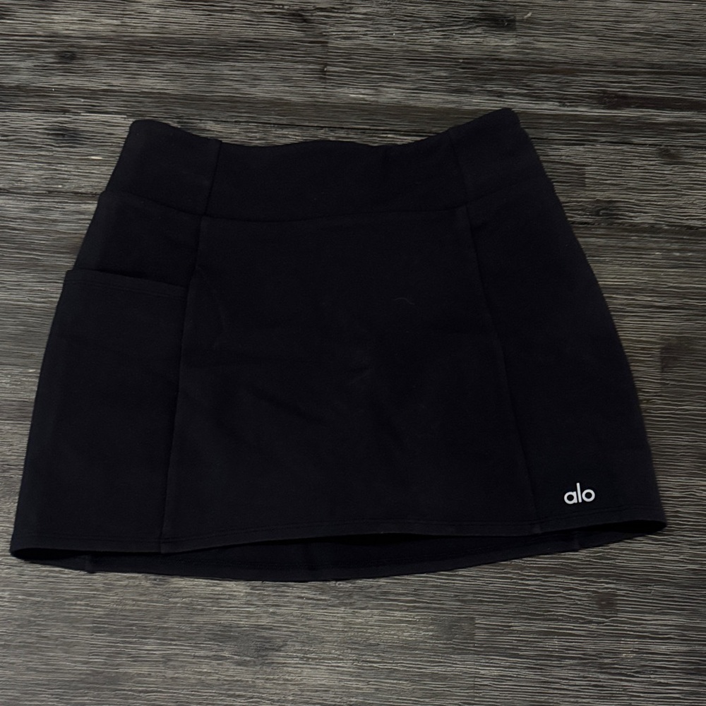 Alo Black Mini Skirt